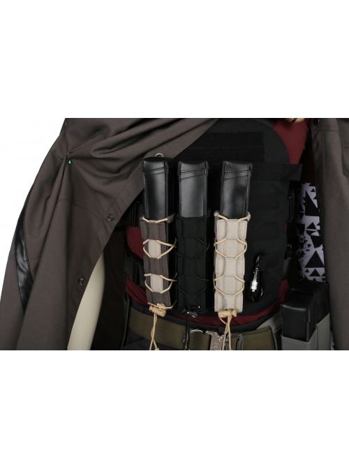 Deadpool 2 Cable Nathan Christopher Charles Summers Halloween Cosplay Costume Full Set