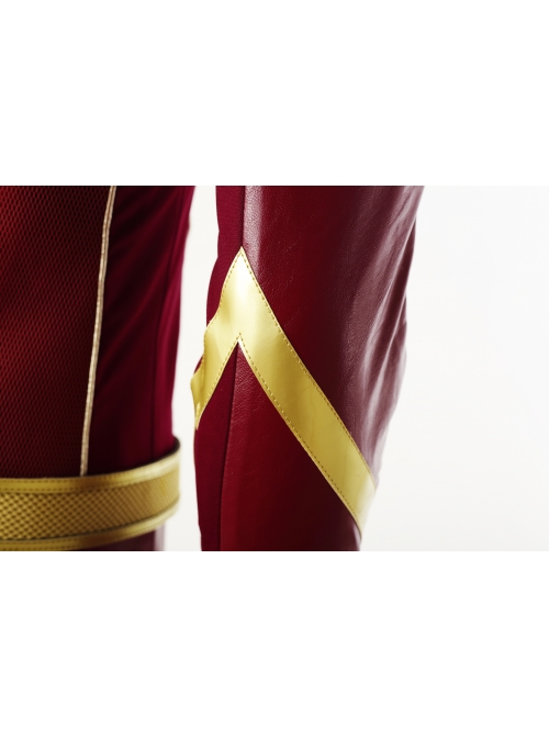 The Flash Season 4 The Flash Barry Allen Battle Suit Halloween Cosplay Costume Full Set