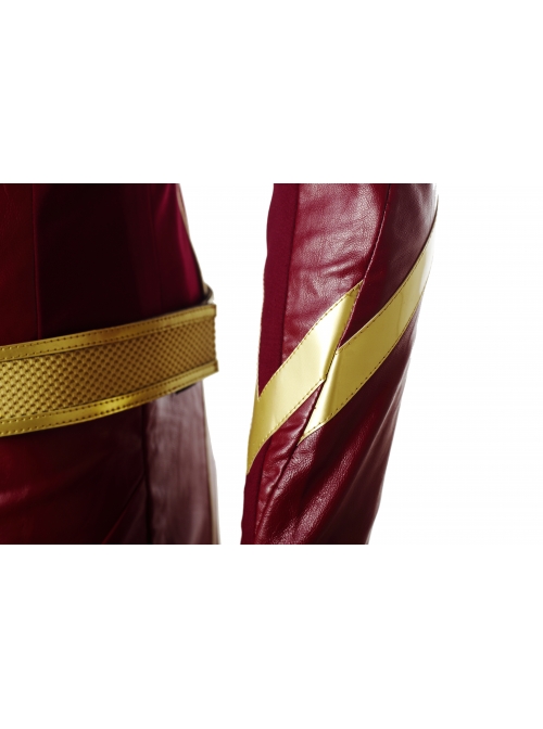 The Flash Season 4 The Flash Barry Allen Battle Suit Halloween Cosplay Costume Full Set