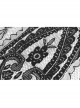 Big Hood Black Gothic Lace Sleeveless Cloak