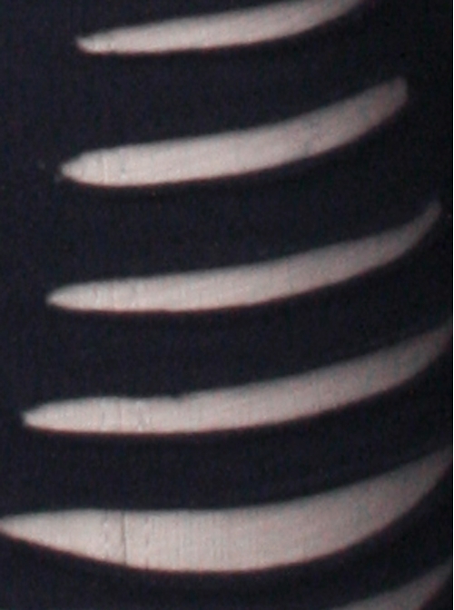 Black Hollow Worn-Out Strips Long Sleeve Punk Tight T-Shirt