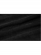 Lace-Up Collar Chest Metal Rings Leather Hasp Black Punk Short Sleeve T-Shirt