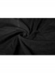 Shoulder Protection Heavy Metal Rings Leather Hasp Long Sleeve Black Punk T-Shirt