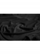 High Collar Chest Metal Rings Sagging Straps Splice Mesh Burring Black Punk Skinny T-Shirt