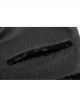 Dark Woven Waist-Head Splice Weft Velveteen Printing Lace-Up Black Gothic Trousers