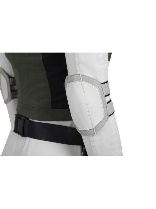 Black Widow Yelena Belova White Bodysuit Set Halloween Cosplay Costume Full Set