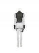 Black Widow Yelena Belova White Bodysuit Set Halloween Cosplay Costume Full Set