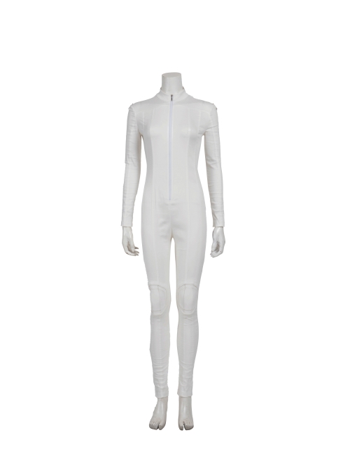 Black Widow Yelena Belova White Bodysuit Set Halloween Cosplay Costume Full Set