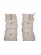 Black Widow Natasha Romanoff White Battle Suit Halloween Cosplay Costume Full Set