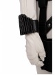 Black Widow Natasha Romanoff White Battle Suit Halloween Cosplay Costume Full Set
