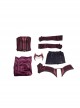 Wanda Vision Scarlet Witch Wanda Django Maximoff Battle Suit Halloween Cosplay Costume Full Set