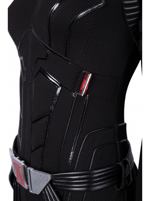 Avengers Endgame Black Widow Natasha Romanoff Black Battle Suit Halloween Cosplay Costume Full Set