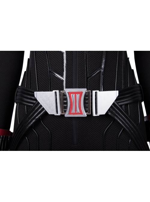 Avengers Endgame Black Widow Natasha Romanoff Black Battle Suit Halloween Cosplay Costume Full Set