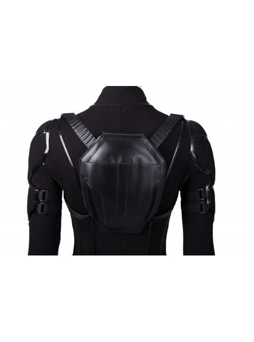 Avengers Endgame Black Widow Natasha Romanoff Black Battle Suit Halloween Cosplay Costume Full Set