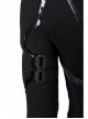 Avengers Endgame Black Widow Natasha Romanoff Black Battle Suit Halloween Cosplay Costume Full Set