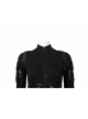 Avengers Endgame Black Widow Natasha Romanoff Black Battle Suit Halloween Cosplay Costume Full Set
