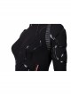 Avengers Endgame Black Widow Natasha Romanoff Black Battle Suit Halloween Cosplay Costume Full Set