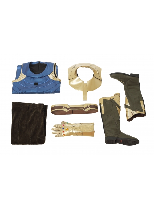 Avengers Infinity War Thanos Battle Suit Halloween Cosplay Costume Full Set
