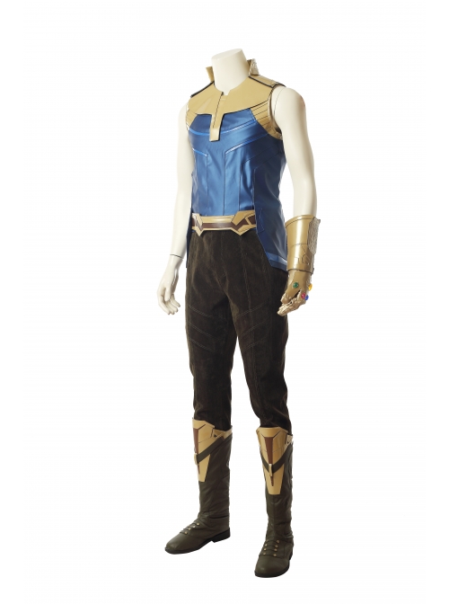 Avengers Infinity War Thanos Battle Suit Halloween Cosplay Costume Full Set