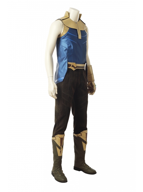 Avengers Infinity War Thanos Battle Suit Halloween Cosplay Costume Full Set