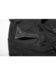 Metal Buckle Eyelet Hasp Ghost Head Rivet Decoration Black Punk Trousers