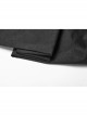 Metal Buckle Eyelet Hasp Ghost Head Rivet Decoration Black Punk Trousers