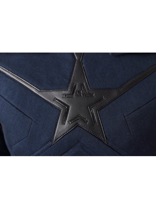 Avengers Infinity War Captain America Steve Rogers Battle Suit Halloween Cosplay Costume Full Set