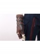Avengers Infinity War Captain America Steve Rogers Battle Suit Halloween Cosplay Costume Full Set
