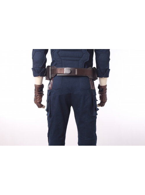 Avengers Infinity War Captain America Steve Rogers Battle Suit Halloween Cosplay Costume Full Set