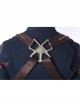 Avengers Infinity War Captain America Steve Rogers Battle Suit Halloween Cosplay Costume Full Set