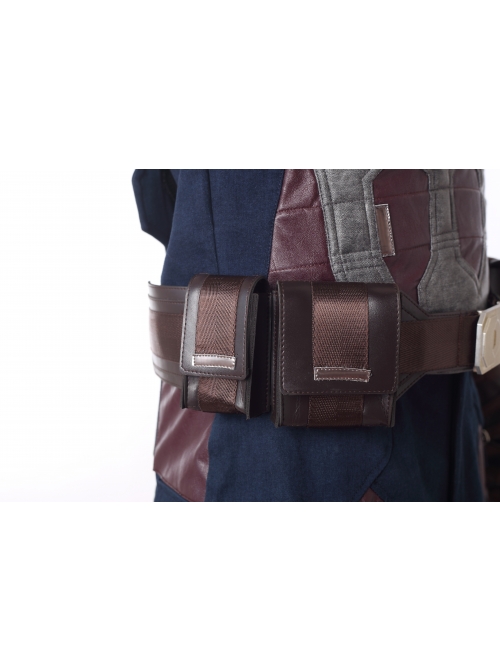 Avengers Infinity War Captain America Steve Rogers Battle Suit Halloween Cosplay Costume Full Set