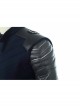 Avengers Infinity War Winter Soldier Bucky Barnes Navy Blue Top Battle Suit Halloween Cosplay Costume Full Set