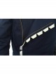 Avengers Infinity War Winter Soldier Bucky Barnes Navy Blue Top Battle Suit Halloween Cosplay Costume Full Set