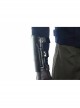 Avengers Infinity War Winter Soldier Bucky Barnes Navy Blue Top Battle Suit Halloween Cosplay Costume Full Set