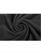 Steam Punk Female Black Elastic Slim Fitting Metal Zipper Dress