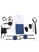 Playerunknown's Battlegrounds Men Role White Shirt Suit Halloween Cosplay Costume Full Set