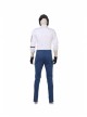 Playerunknown's Battlegrounds Men Role White Shirt Suit Halloween Cosplay Costume Full Set