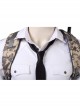 Playerunknown's Battlegrounds Men Role White Shirt Suit Halloween Cosplay Costume Full Set