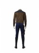 Star Wars Han Solo Brown Jacket Suit Halloween Cosplay Costume Full Set