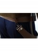 Star Wars Han Solo Brown Jacket Suit Halloween Cosplay Costume Full Set