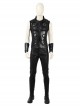 Avengers Infinity War Thor Thor Odinson Halloween Cosplay Costume Black Vest Suit Full Set