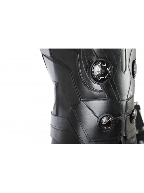 Avengers Infinity War Thor Thor Odinson Halloween Cosplay Costume Black Vest Suit Full Set