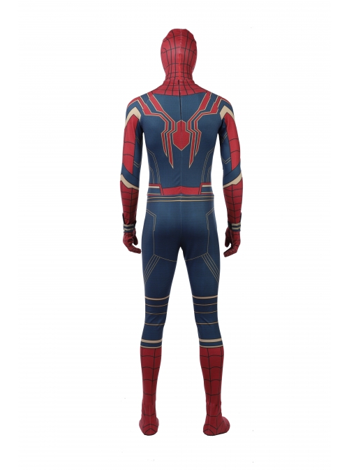 Avengers Infinity War Spider-Man Battle Suit Halloween Cosplay Costume Full Set