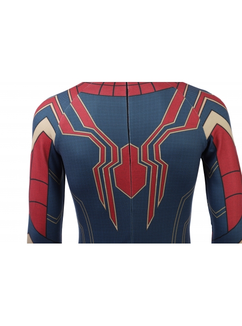 Avengers Infinity War Spider-Man Battle Suit Halloween Cosplay Costume Full Set