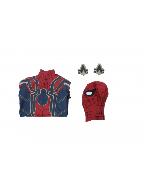 Avengers Infinity War Spider-Man Battle Suit Halloween Cosplay Costume Full Set