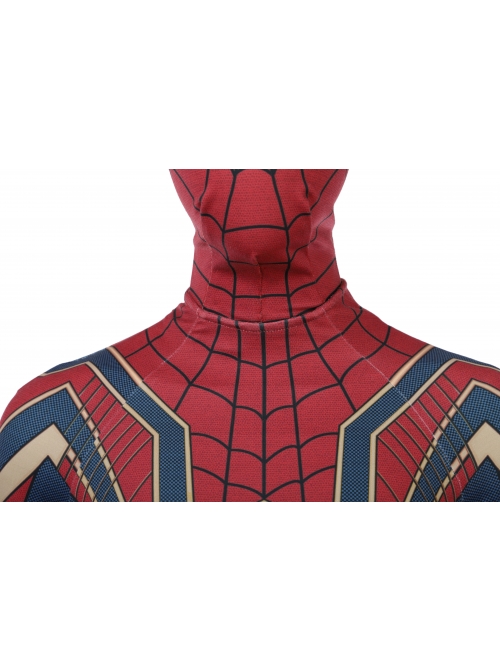 Avengers Infinity War Spider-Man Battle Suit Halloween Cosplay Costume Full Set