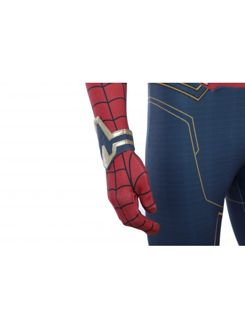 Avengers Infinity War Spider-Man Battle Suit Halloween Cosplay Costume Full Set