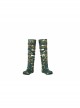 Aquaman Mera Green Scale Print Battle Suit Halloween Cosplay Costume Full Set