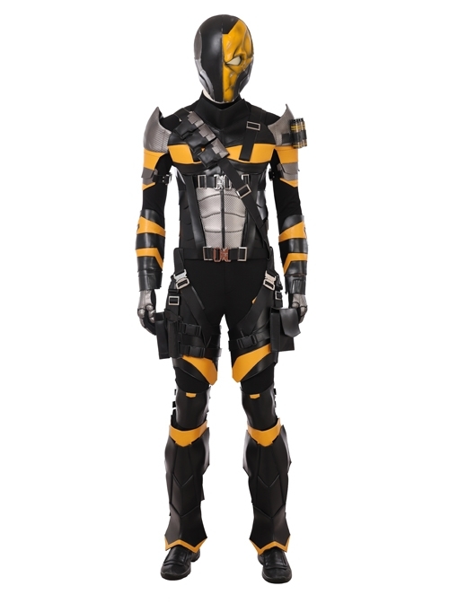 Justice League Slade Joseph Wilson Deathstroke Halloween Cosplay Costume Full Set