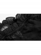Gothic Female Lolita Black Lace Binding Strapless Dress